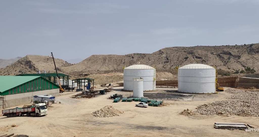 Construction of a bioethanol fuel production plant and its by-products in Basht